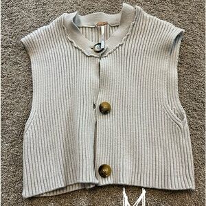 Free People sweater vest size M
